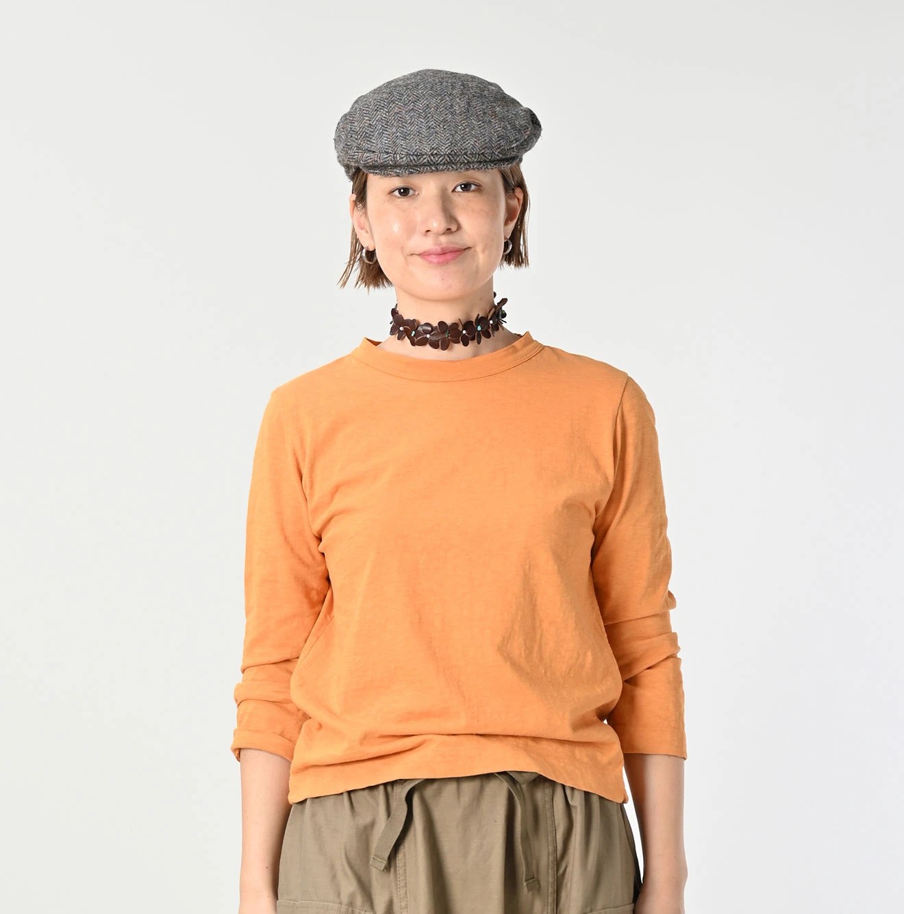 45R(フォーティファイブアール) |天竺の四角Tシャツ（再び・秋色）