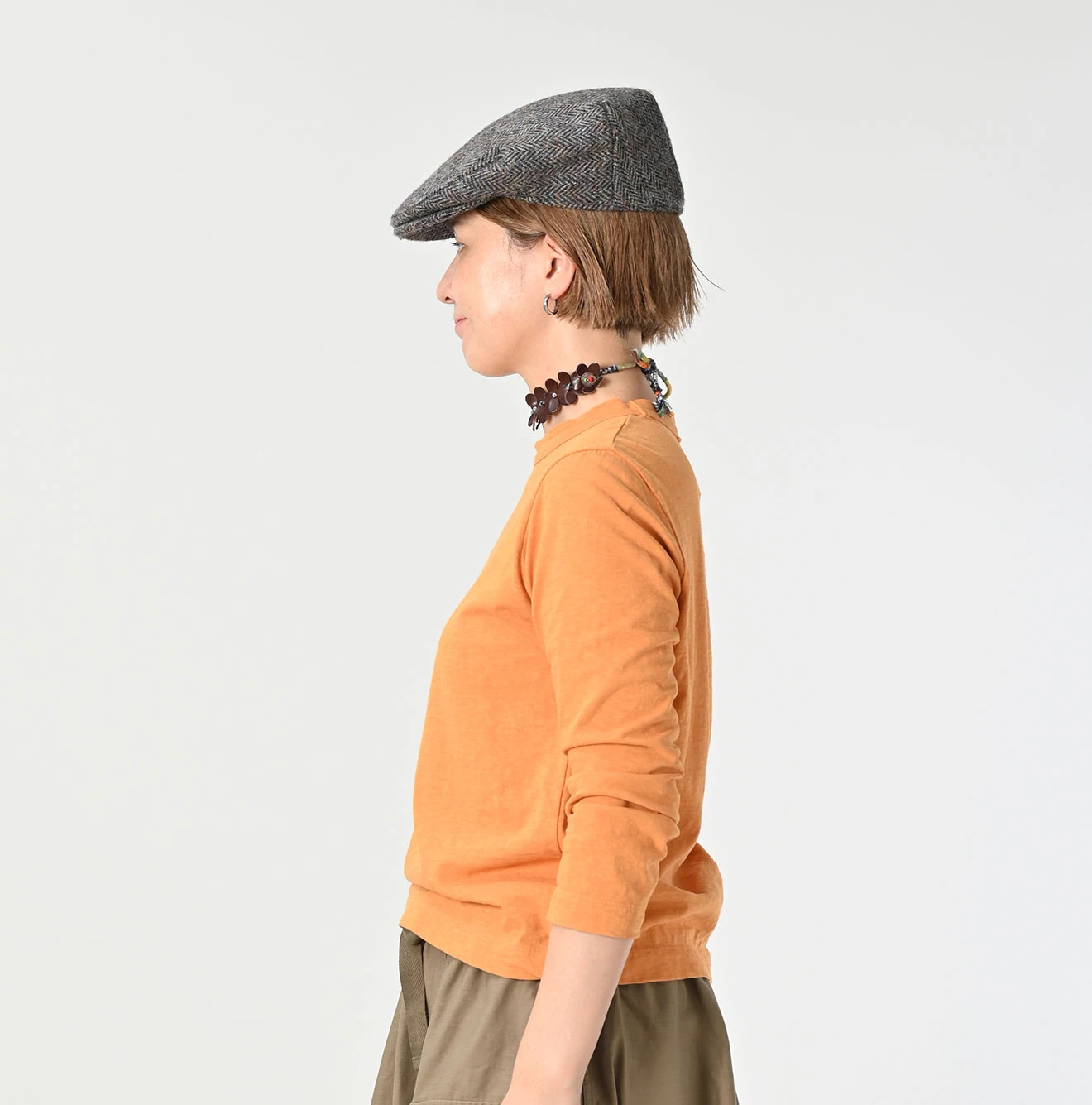 45R(フォーティファイブアール) |天竺の四角Tシャツ（再び・秋色）