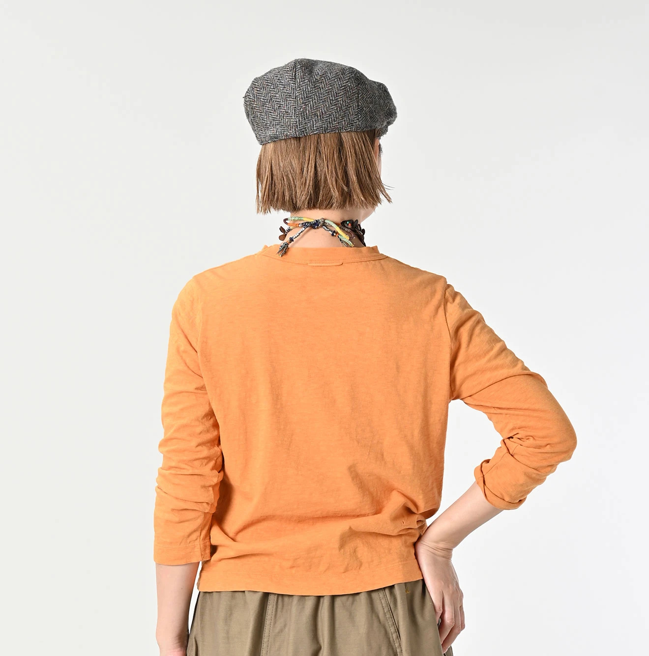 45R(フォーティファイブアール) |天竺の四角Tシャツ（再び・秋色）