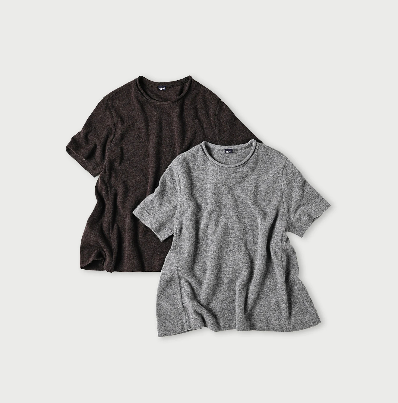 45R（フォーティファイブアール）| カシミヤのTシャツ Sweater | 公式