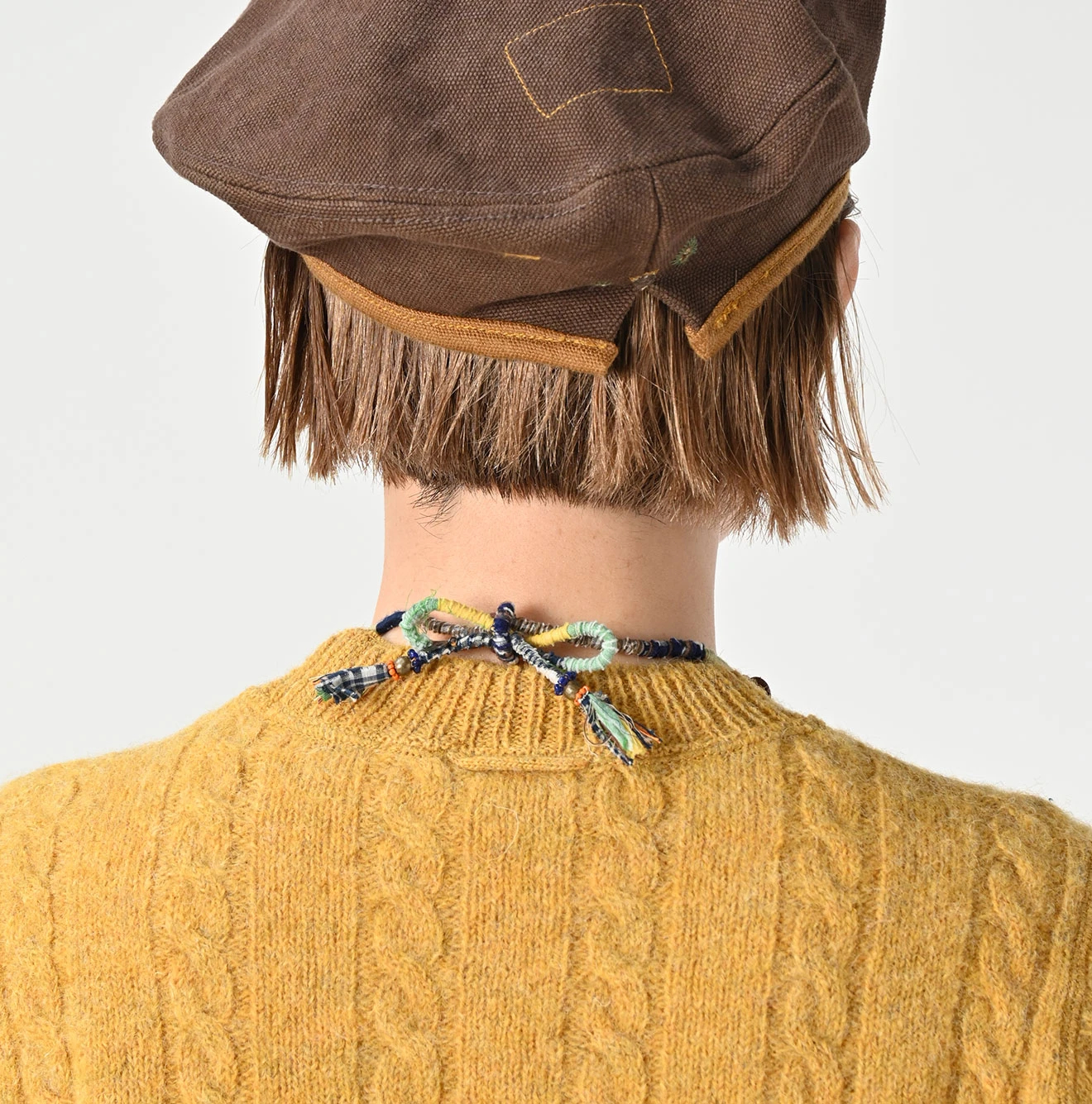 45R(フォーティファイブアール) |シェットランドケーブル縮絨のセーター