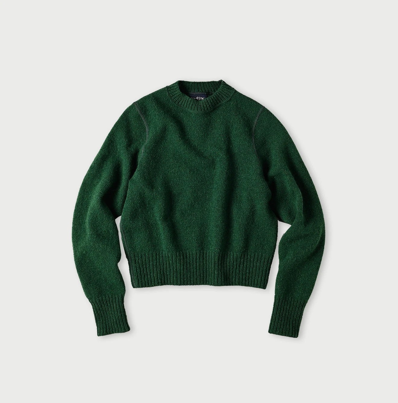 45R(フォーティファイブアール) |シェットランド縮絨のセーター