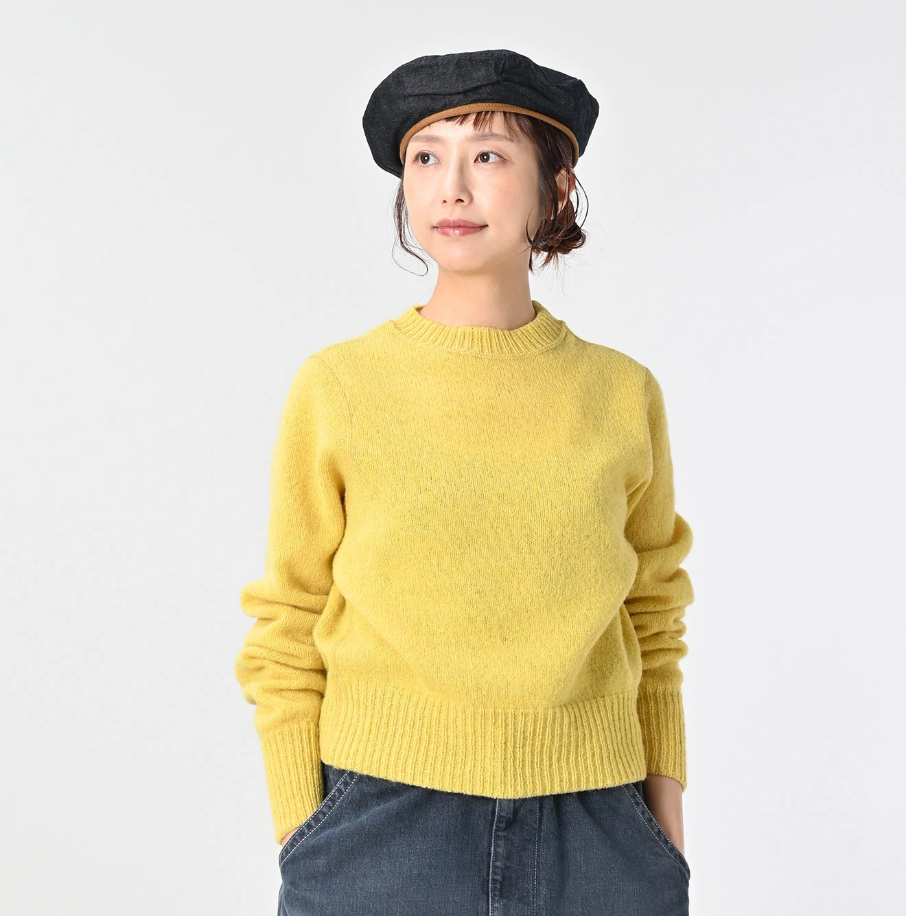 45R(フォーティファイブアール) |シェットランド縮絨のセーター