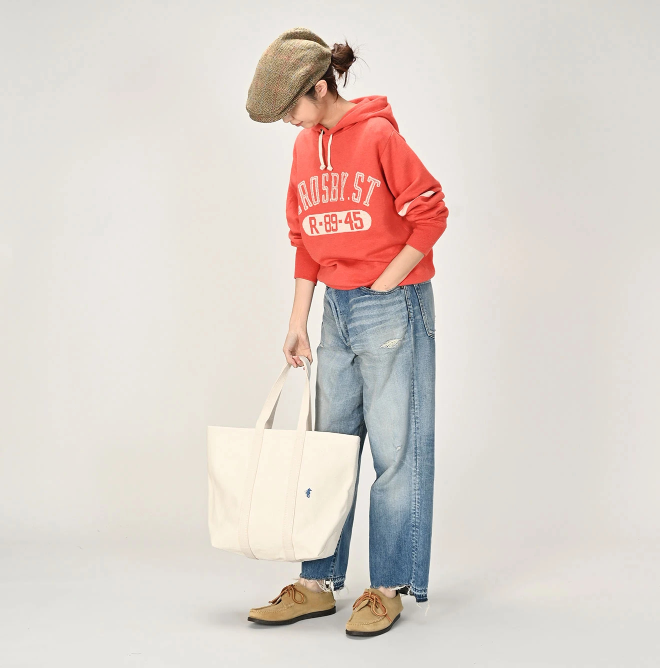 45R（フォーティファイブアール）| 2号帆布のトートバッグ（17L） Bag