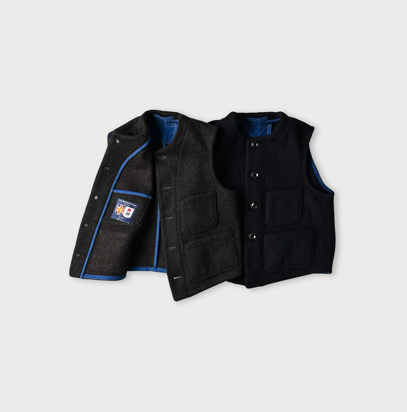 45R（フォーティファイブアール）| メルトンの908クルーベスト Jacket