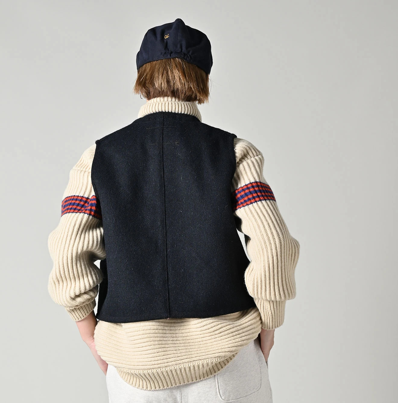 45R（フォーティファイブアール）| メルトンの908クルーベスト Jacket