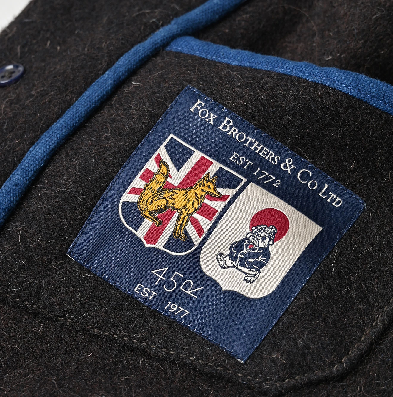 45R（フォーティファイブアール）| メルトンの908クルーベスト Jacket