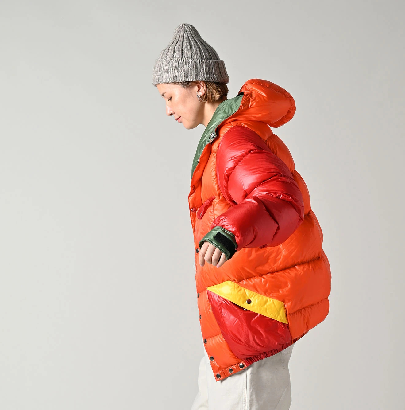 45R(フォーティファイブアール) |KLUANE×45Rスナップパーカー