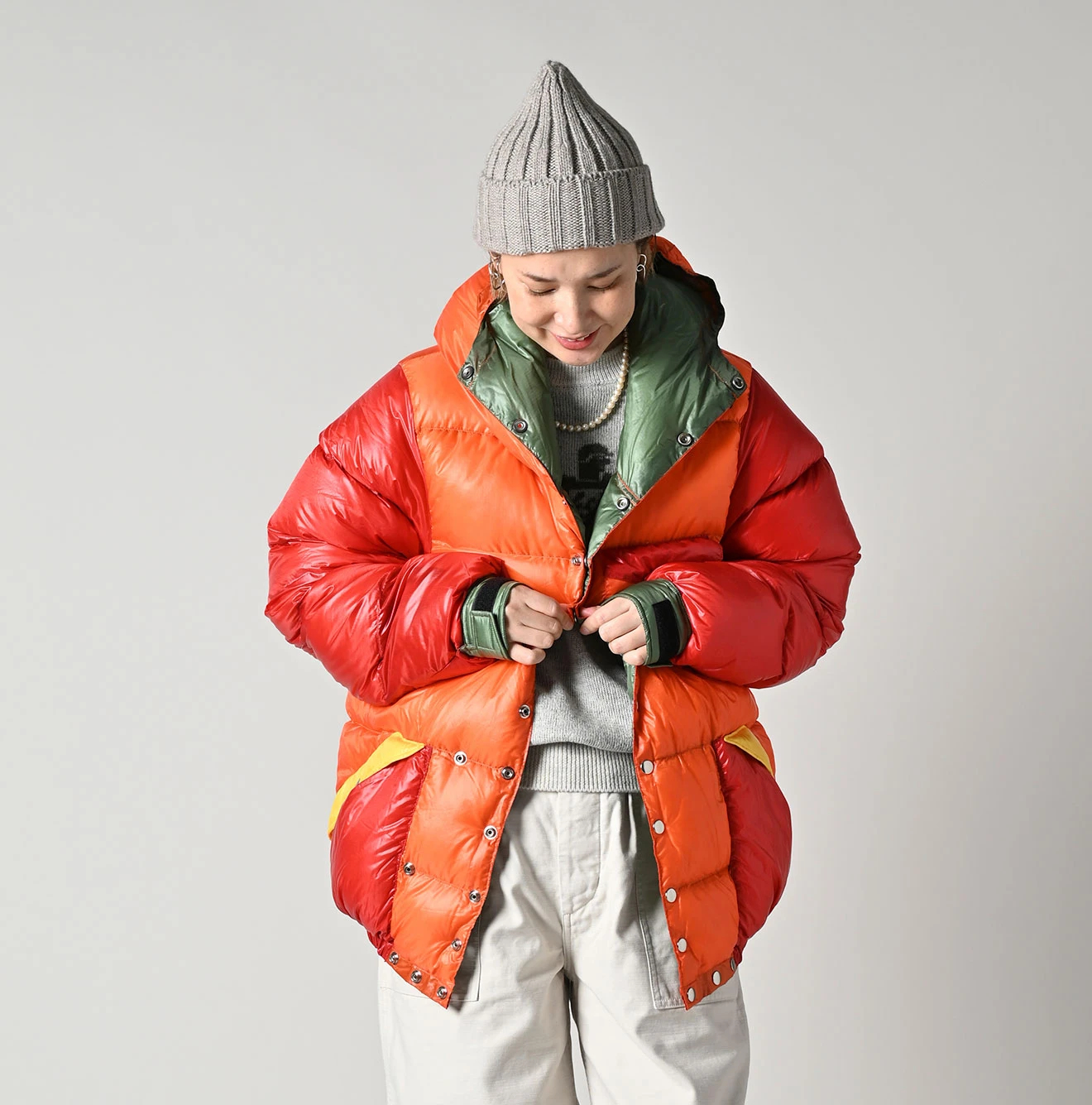 45R(フォーティファイブアール) |KLUANE×45Rスナップパーカー