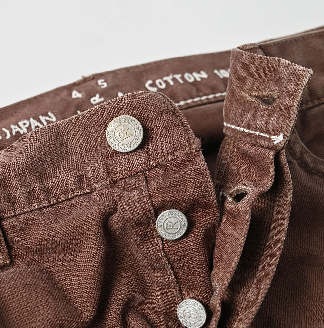 45R（フォーティファイブアール）| 秋色おこめデニムのフロントリバー