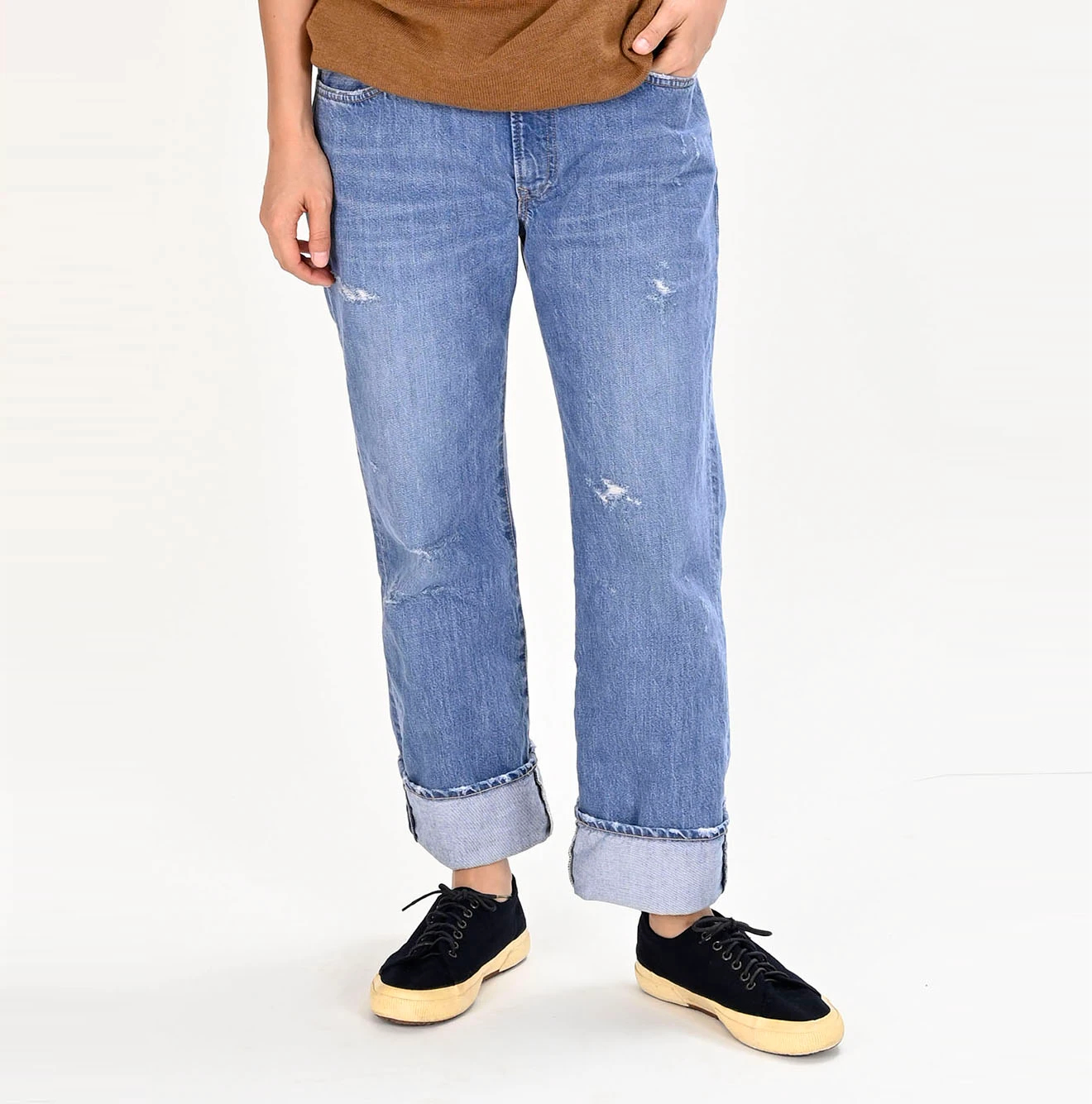 45R（フォーティファイブアール）| おこめデニムの茜（加工） Denim
