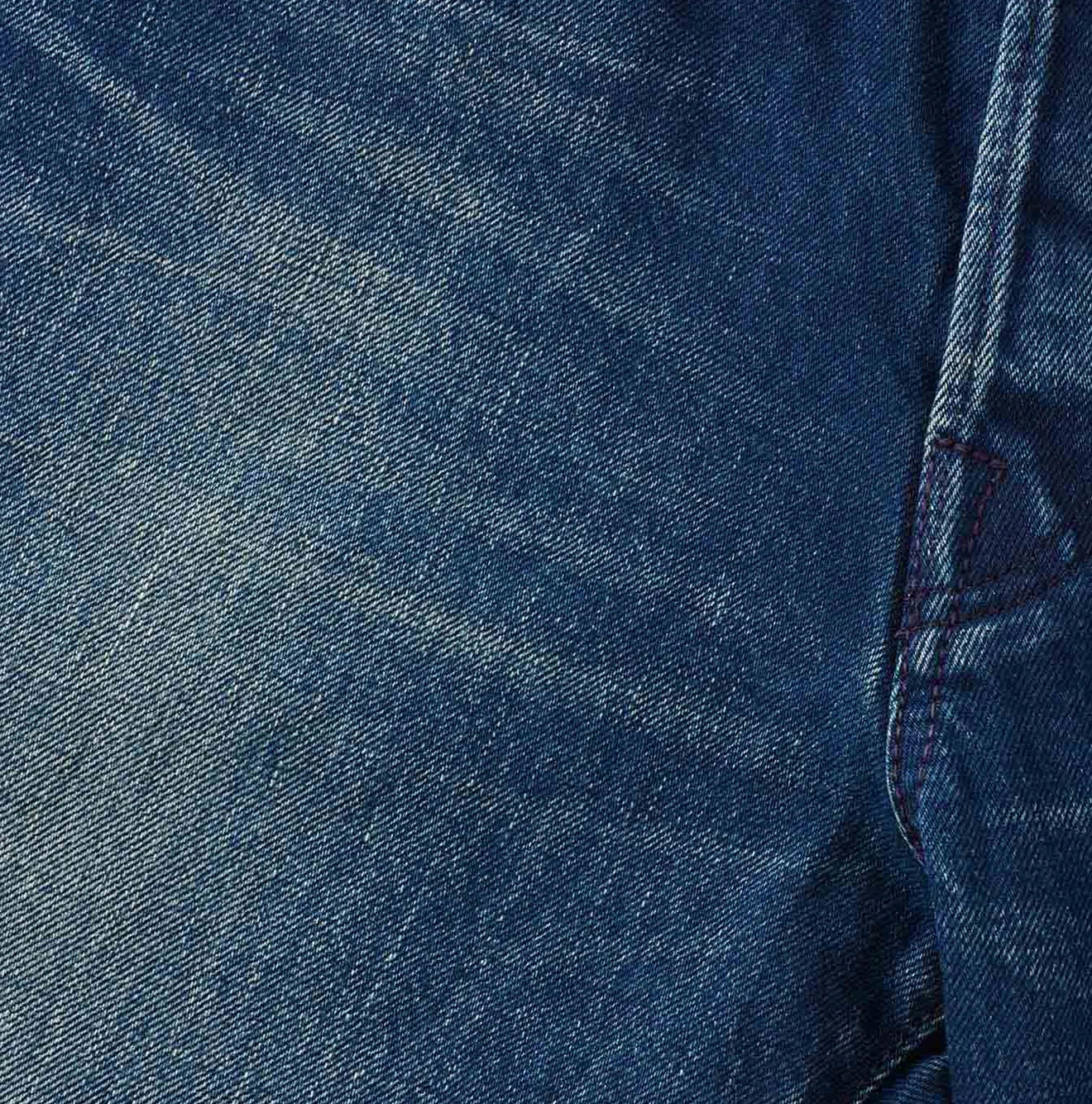 45R(フォーティファイブアール) |おこめ納戸納戸デニムのフロントリバー（加工）