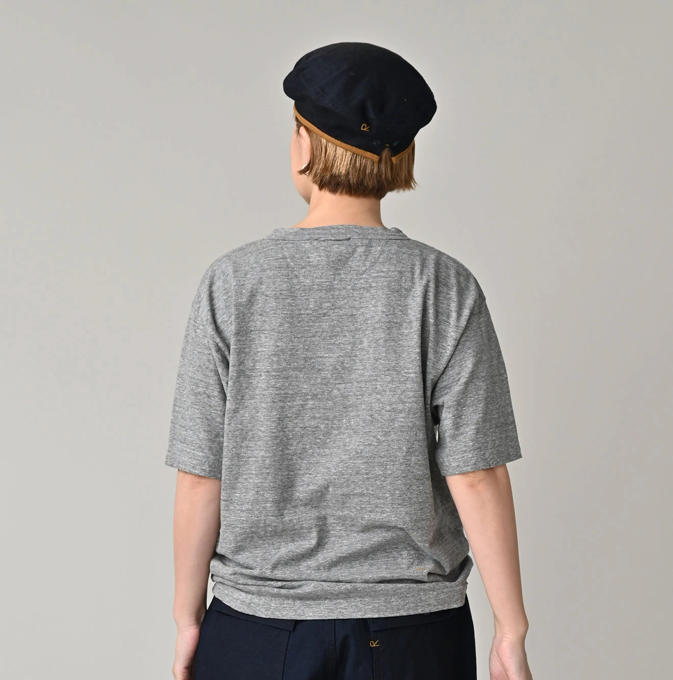 45R（フォーティファイブアール）| 葉山ものがたりオールドソルトベタッチプリントの90845星Tシャツ（再び・トップ） Short ...