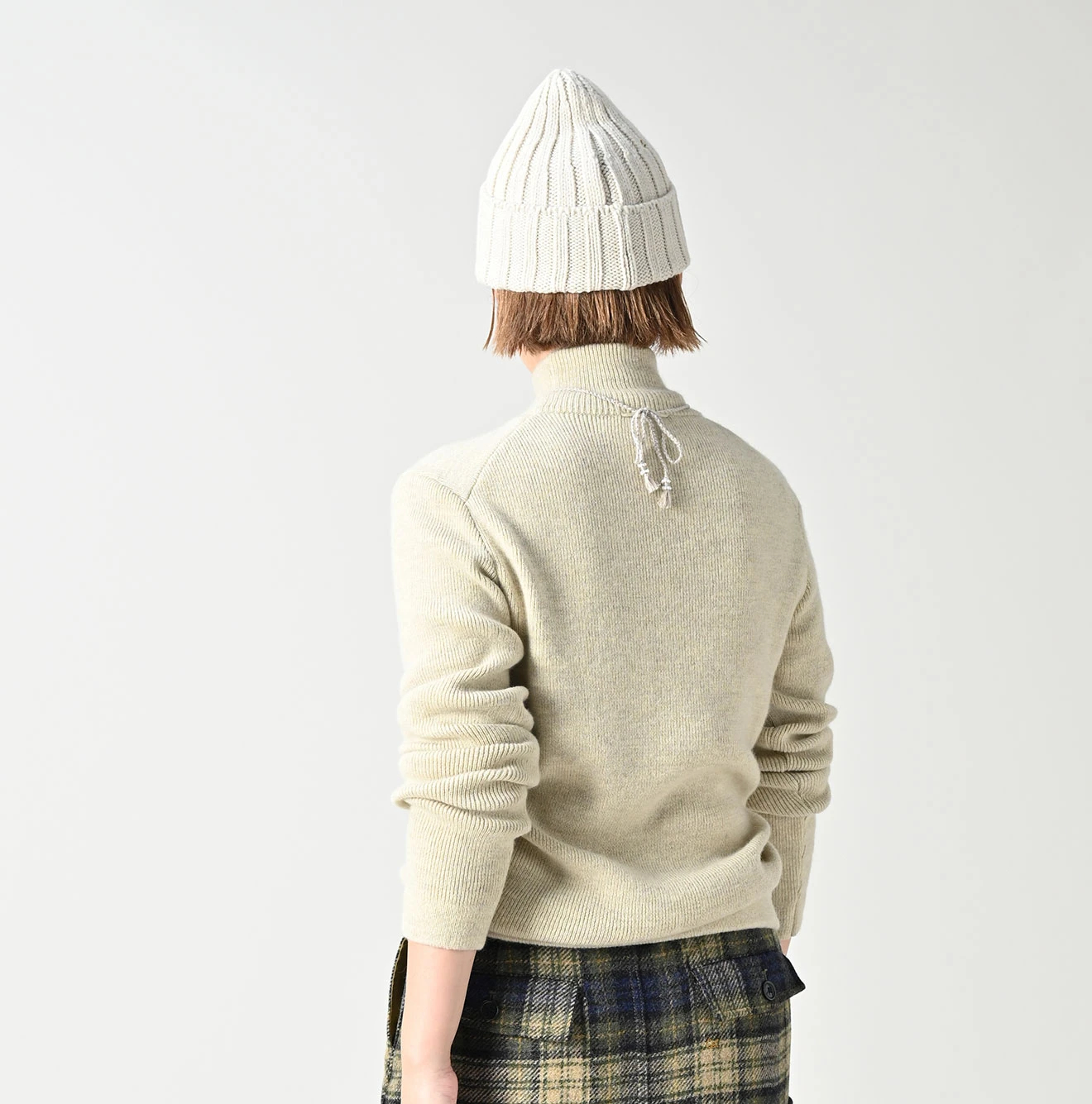 45R（フォーティファイブアール）| USフロートのリブタートル Sweater
