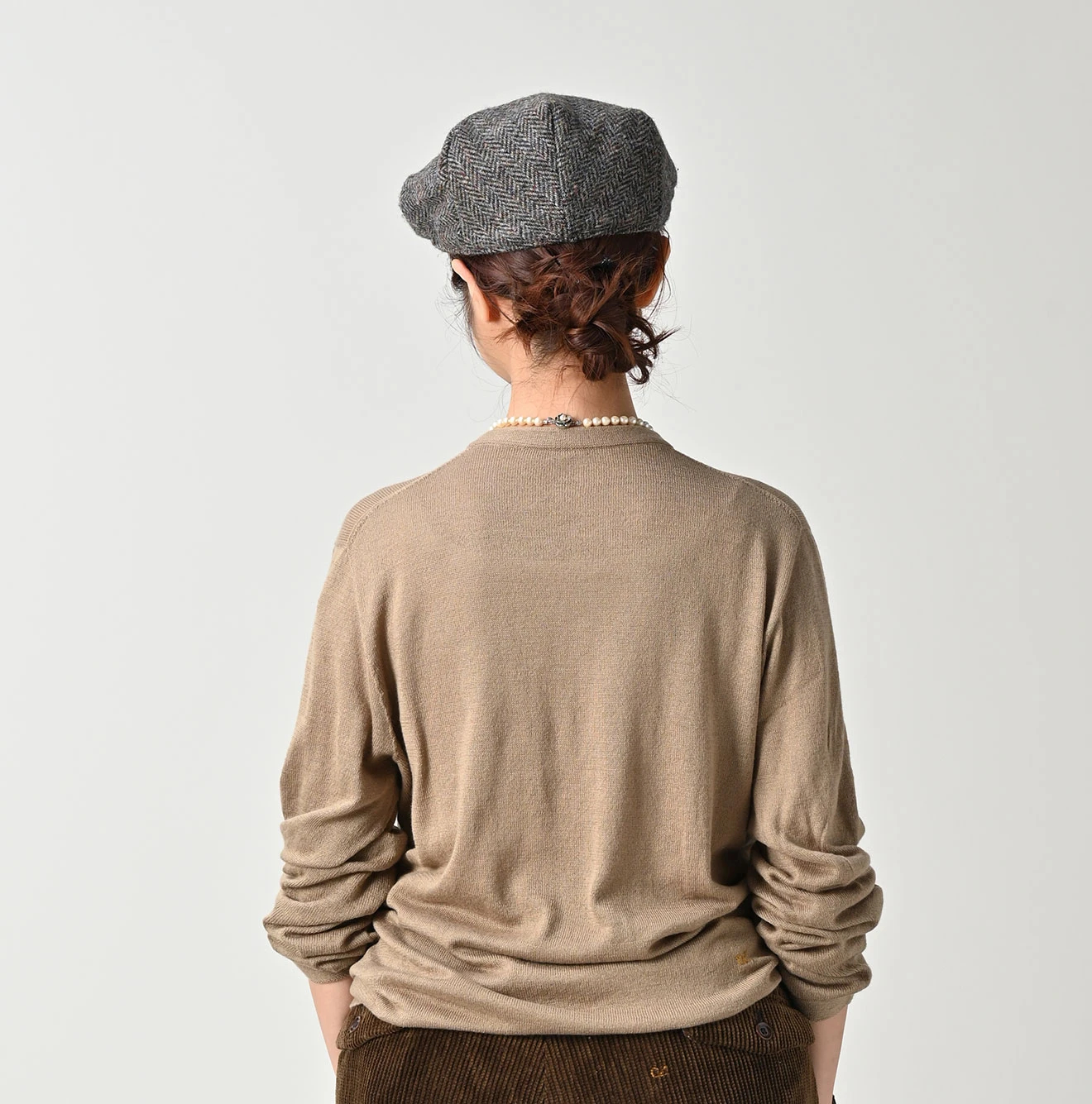 けいこ　45R ホール超ガーゼの908ヨックネック　Tシャツ 45R（フォーティファイブアール）| 超ガーゼの908オーシャンホール