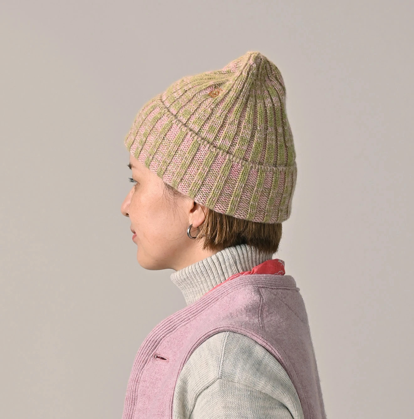45R（フォーティファイブアール）| ONEONEカシミヤのニット帽 Hat