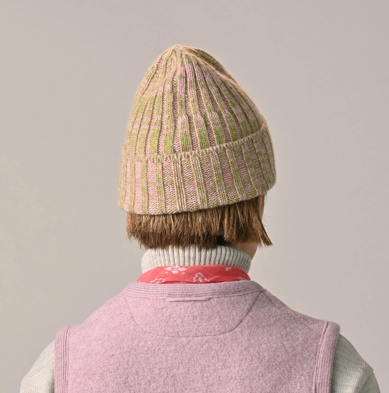 45R ONE ONE ウールニット帽 45R（フォーティファイブアール）| ONEONEカシミヤのニット帽 Hat