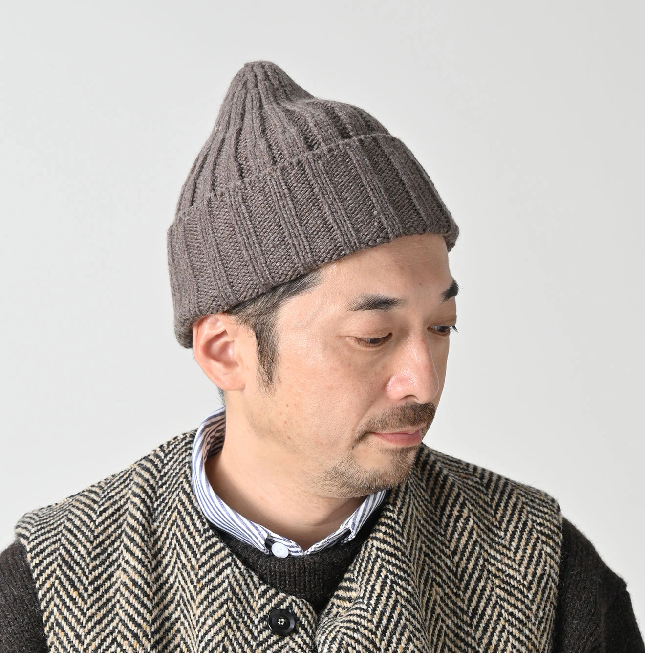 45r ニットキャップ 45R（フォーティファイブアール）| ヤクメリノのニットキャップ Hat