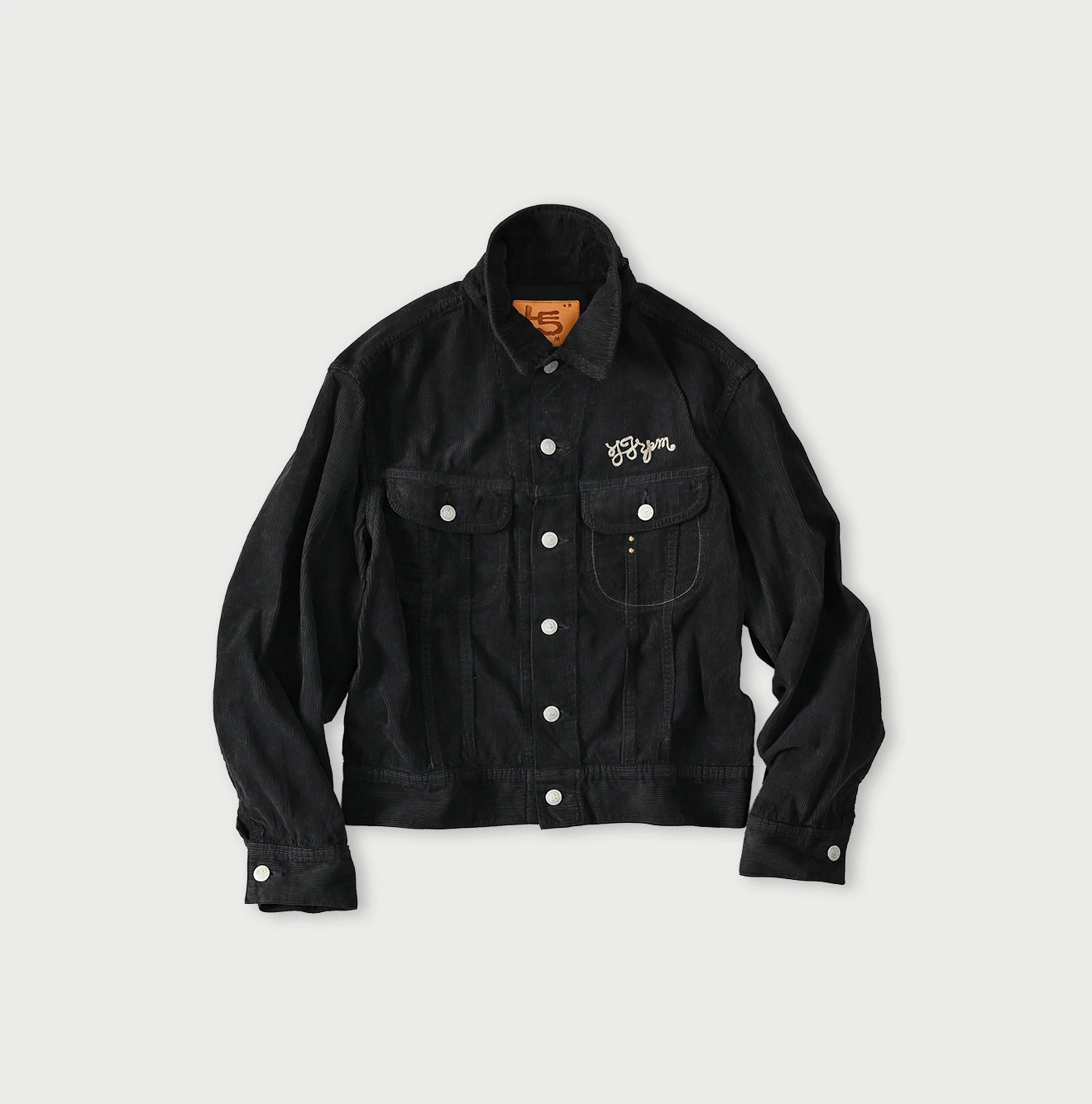 45R(フォーティファイブアール) |12ウェルコーデュロイの908山比古比女ジャン（再び・RRW刺繍）