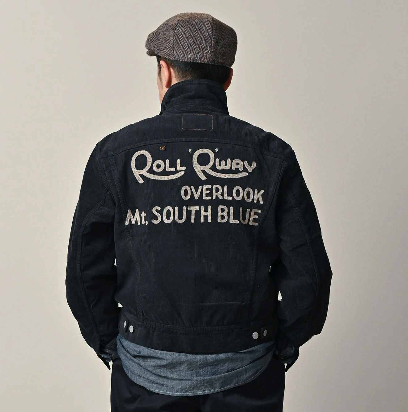 45R(フォーティファイブアール) |12ウェルコーデュロイの908山比古比女ジャン（再び・RRW刺繍）