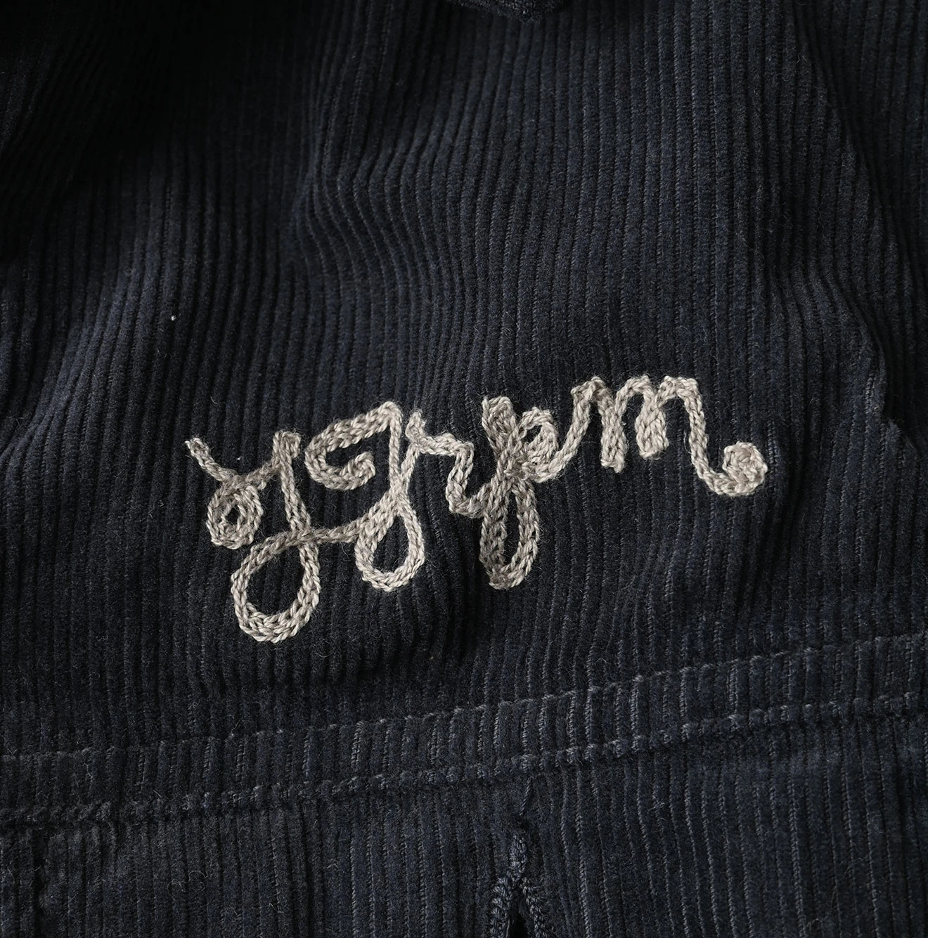 45R(フォーティファイブアール) |12ウェルコーデュロイの908山比古比女ジャン（再び・RRW刺繍）