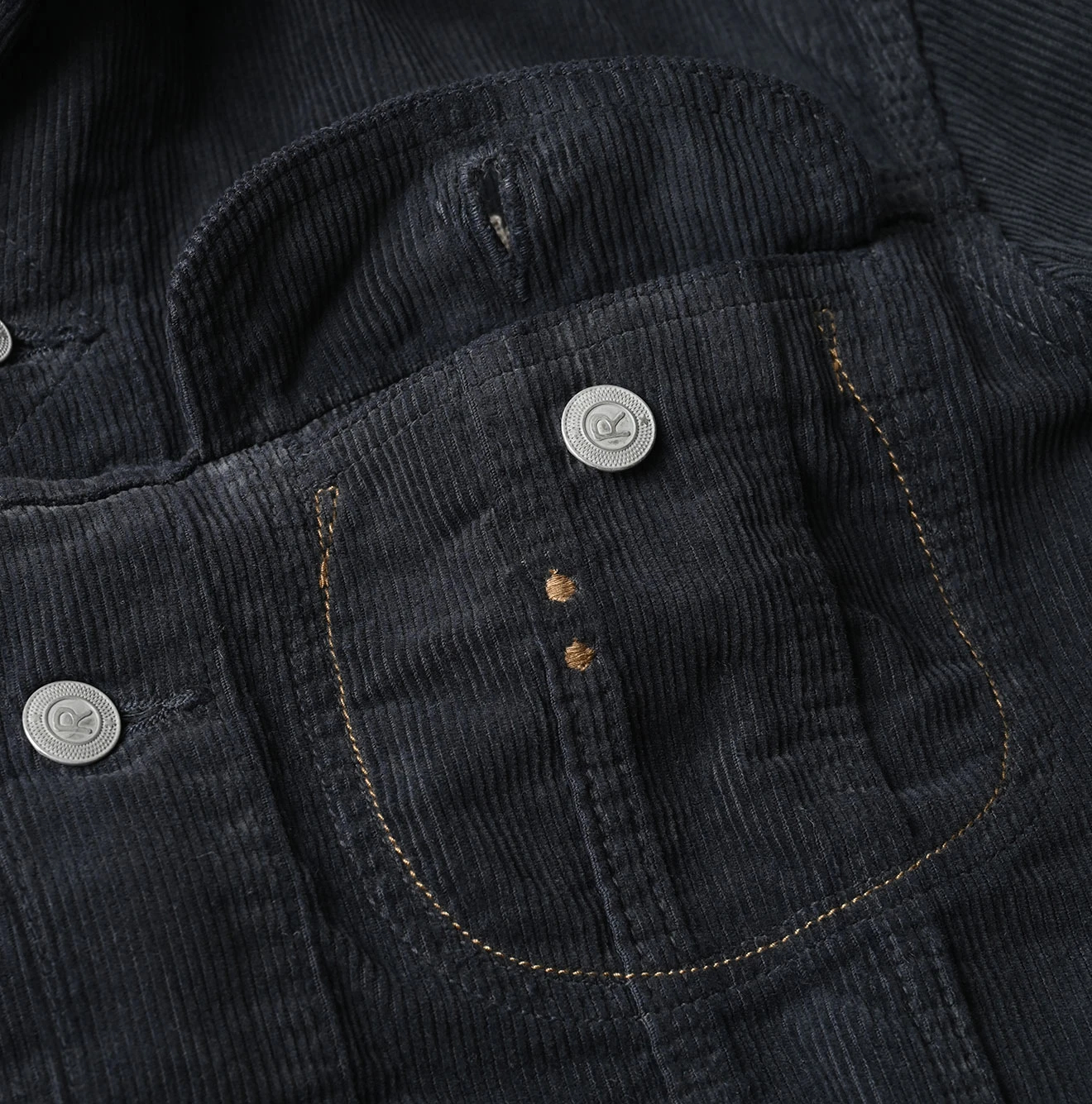 45R(フォーティファイブアール) |12ウェルコーデュロイの908山比古比女ジャン（再び・RRW刺繍）