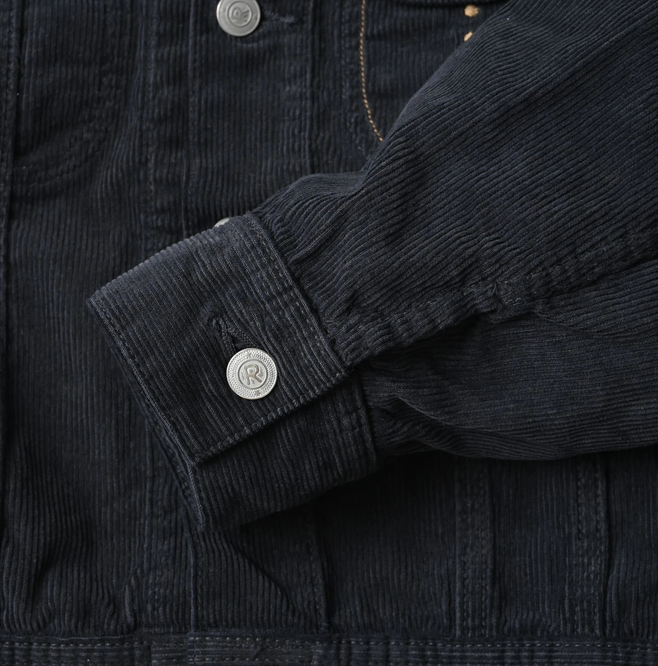 45R(フォーティファイブアール) |12ウェルコーデュロイの908山比古比女ジャン（再び・RRW刺繍）