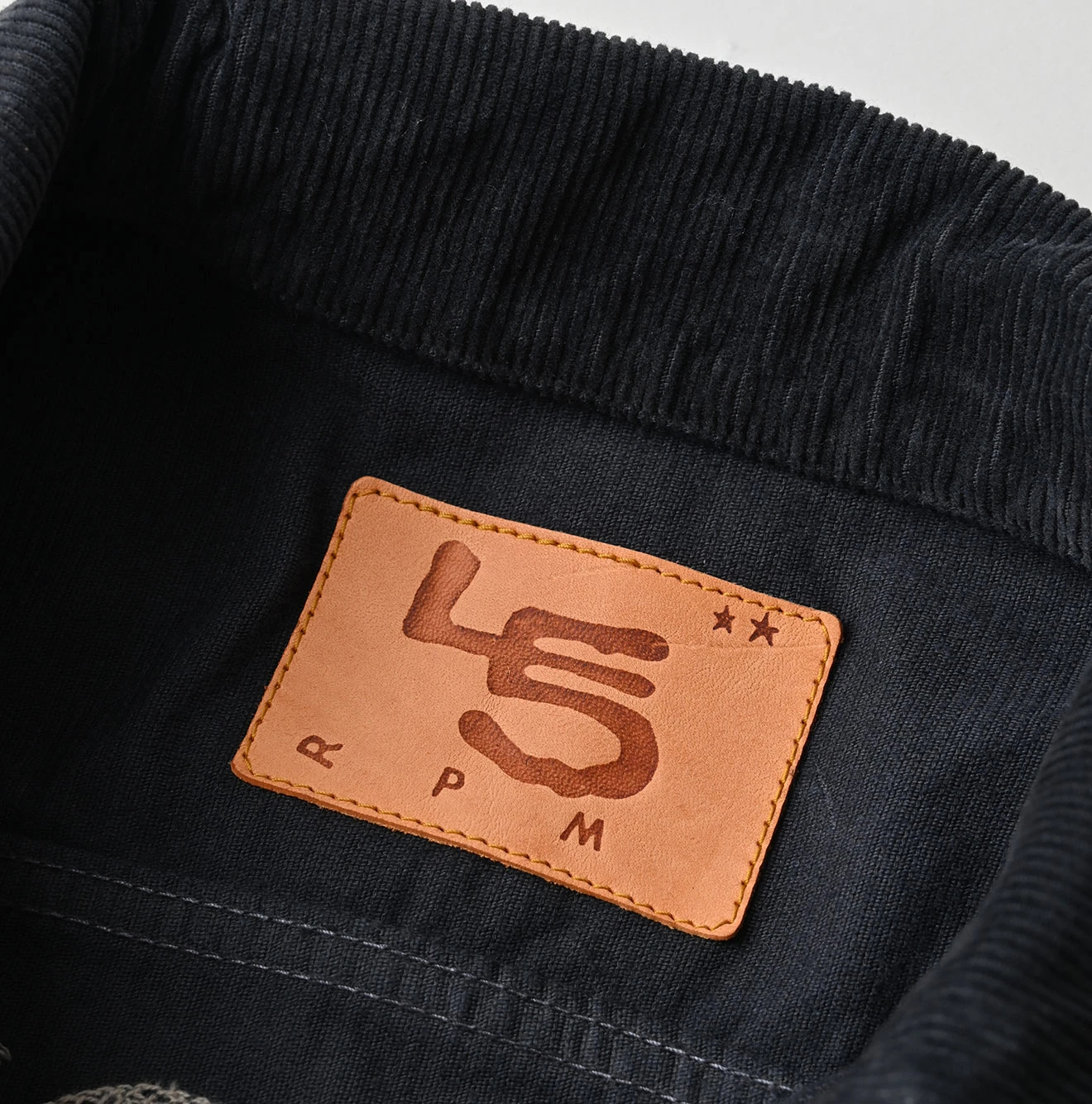 45R(フォーティファイブアール) |12ウェルコーデュロイの908山比古比女ジャン（再び・RRW刺繍）