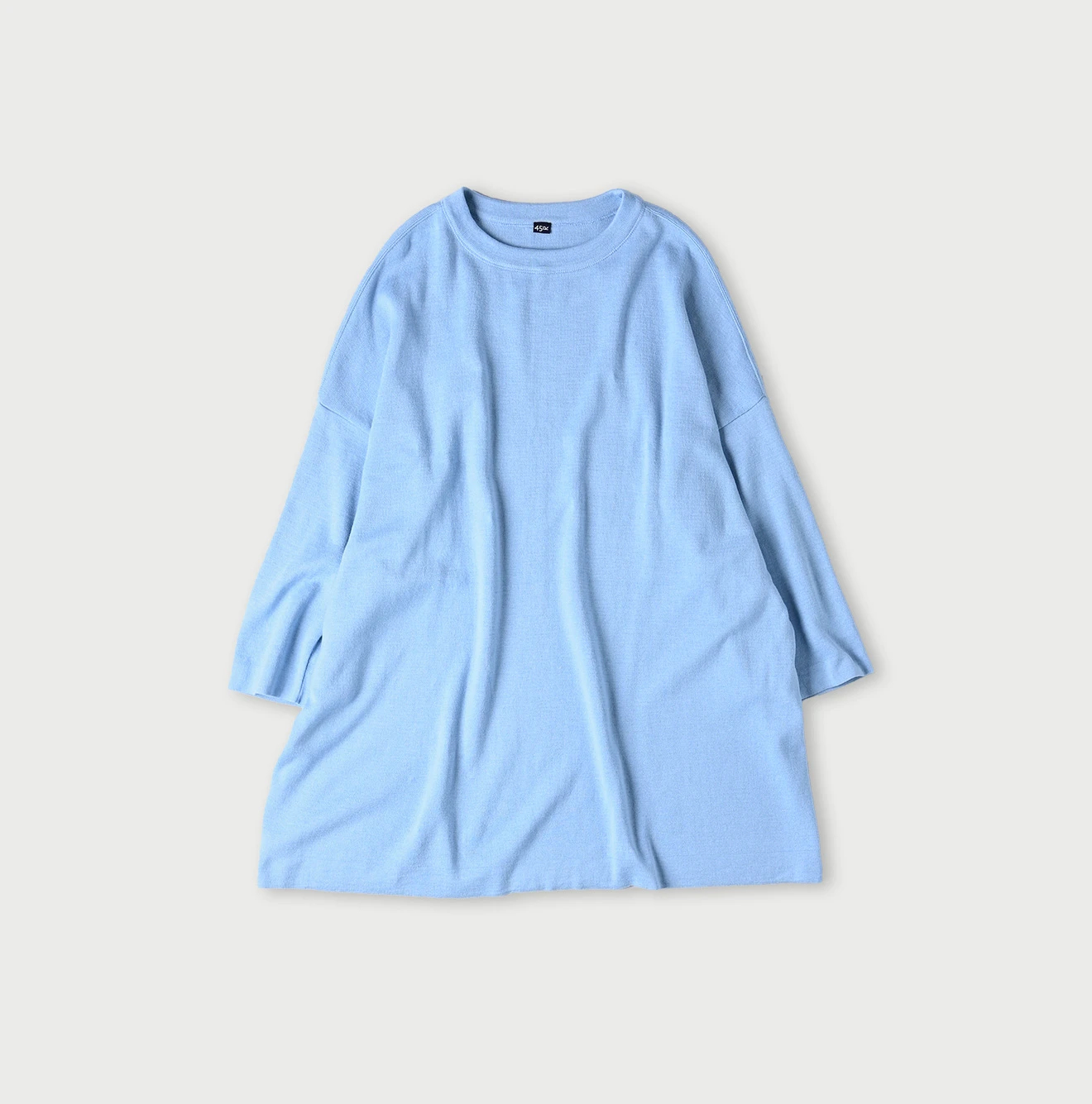 【定価44,000円】45R スムースのチュニック　45rpm 45R（フォーティファイブアール）| スムースのチュニック Sweater