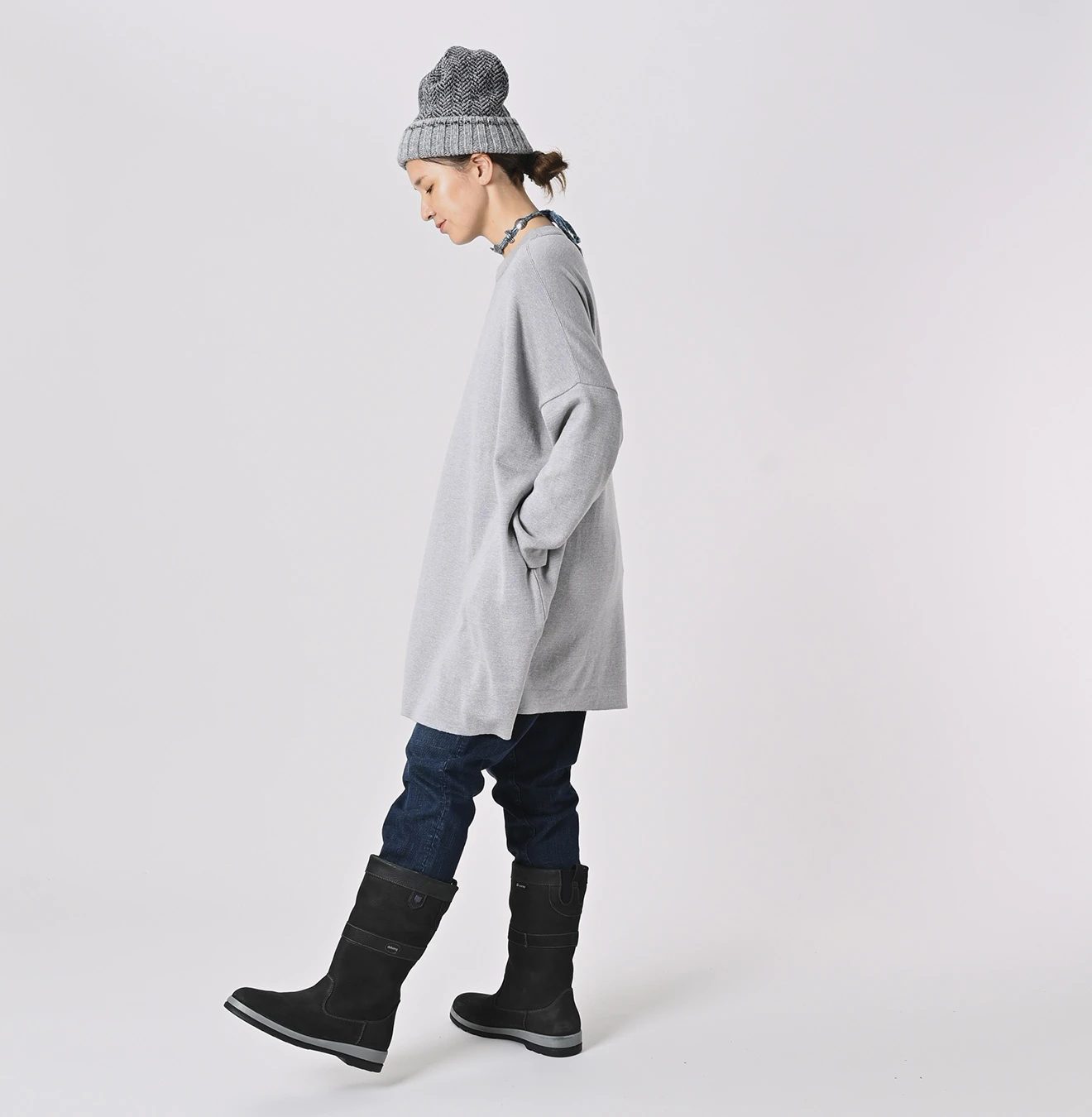 45R（フォーティファイブアール）| スムースのチュニック Sweater