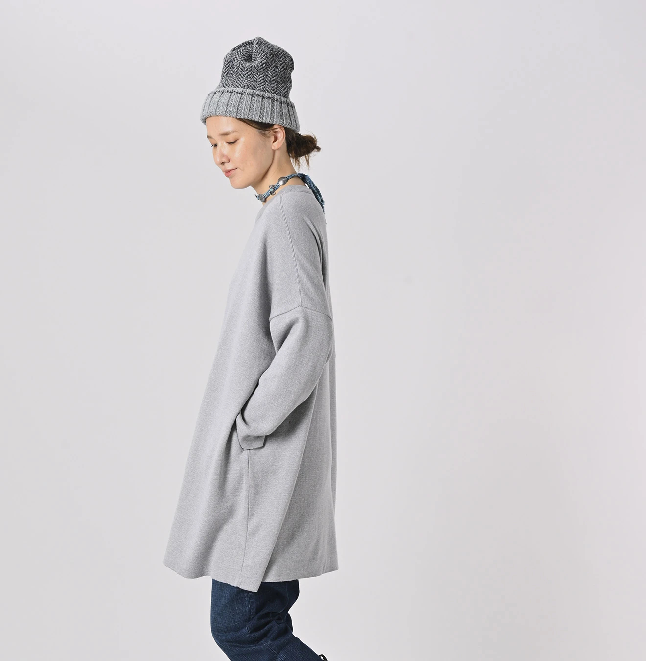 45R（フォーティファイブアール）| スムースのチュニック Sweater
