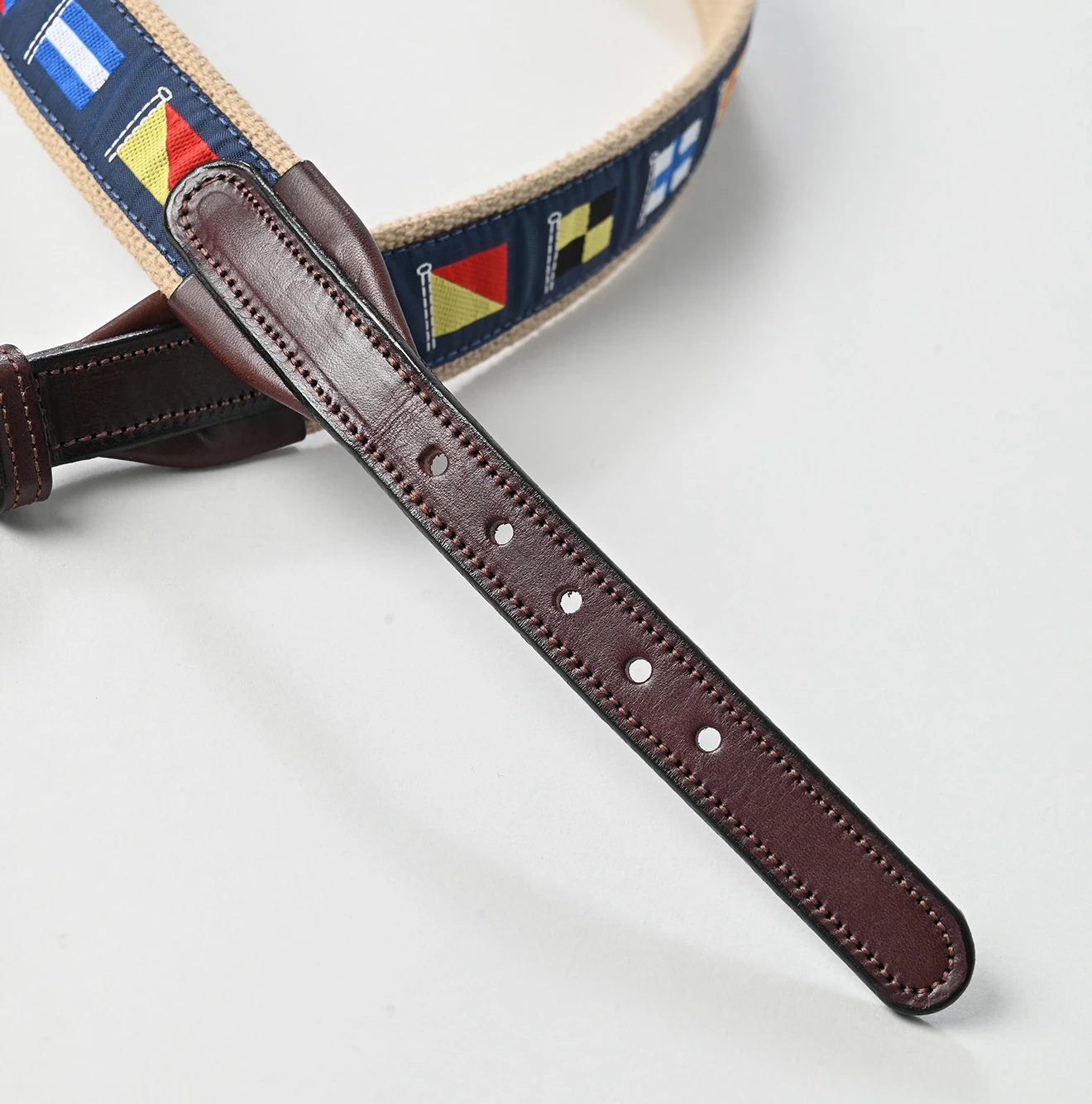 45R（フォーティファイブアール）| TORYLEATHERフラッグテープのベルト