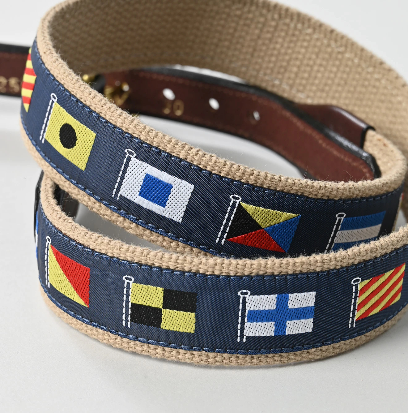 45R（フォーティファイブアール）| TORYLEATHERフラッグテープのベルト
