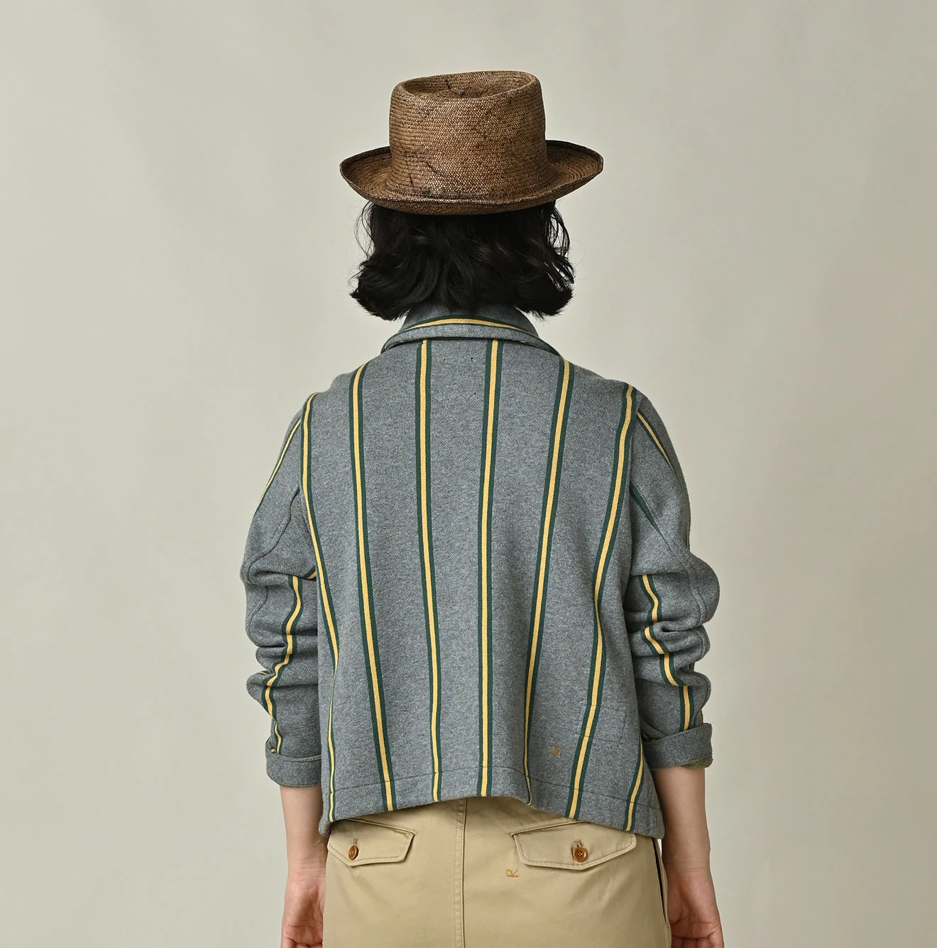 45R(フォーティファイブアール) |ジャージレジメンジャカードのアニーダブルジャケット