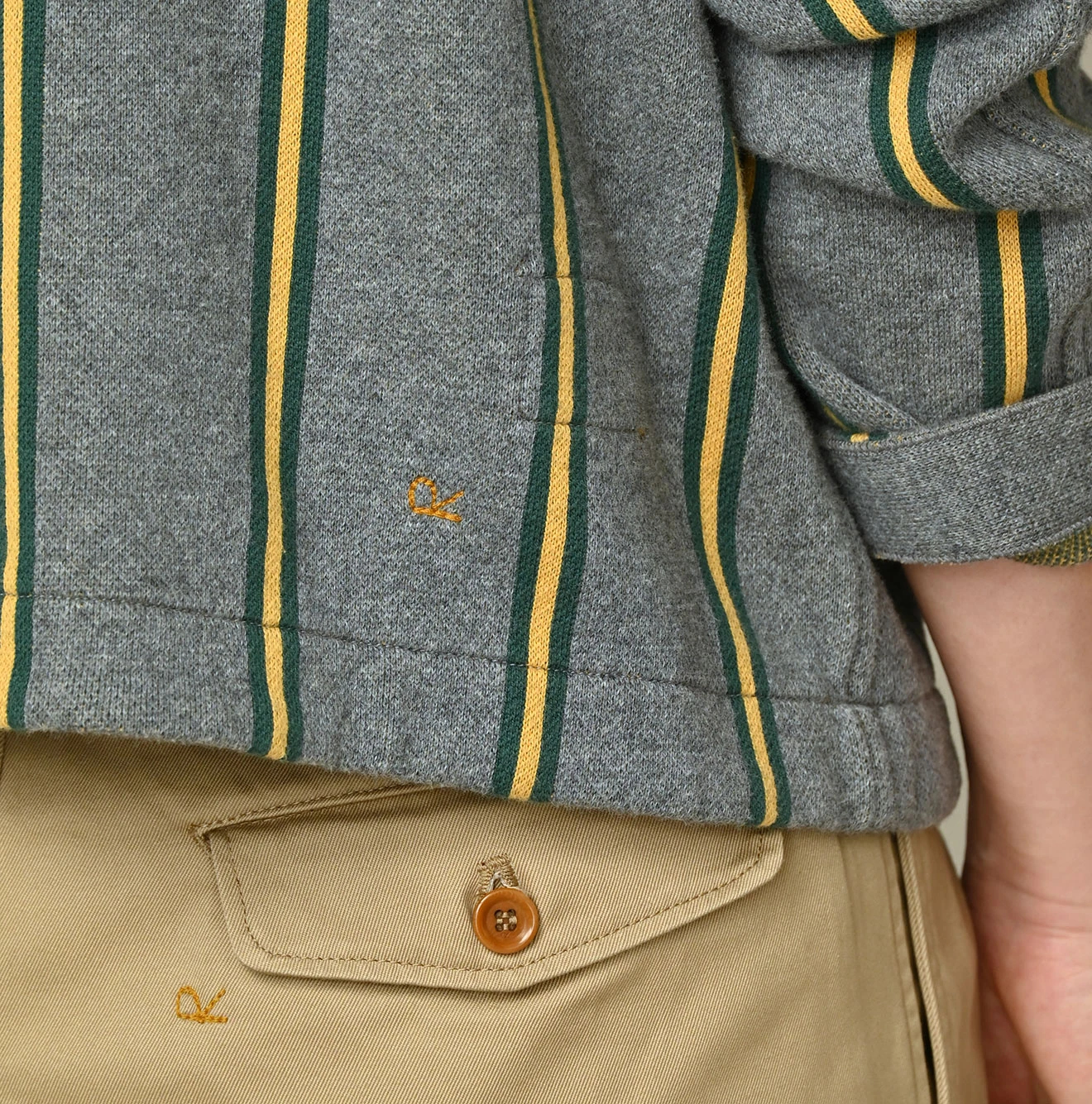 45R(フォーティファイブアール) |ジャージレジメンジャカードのアニーダブルジャケット