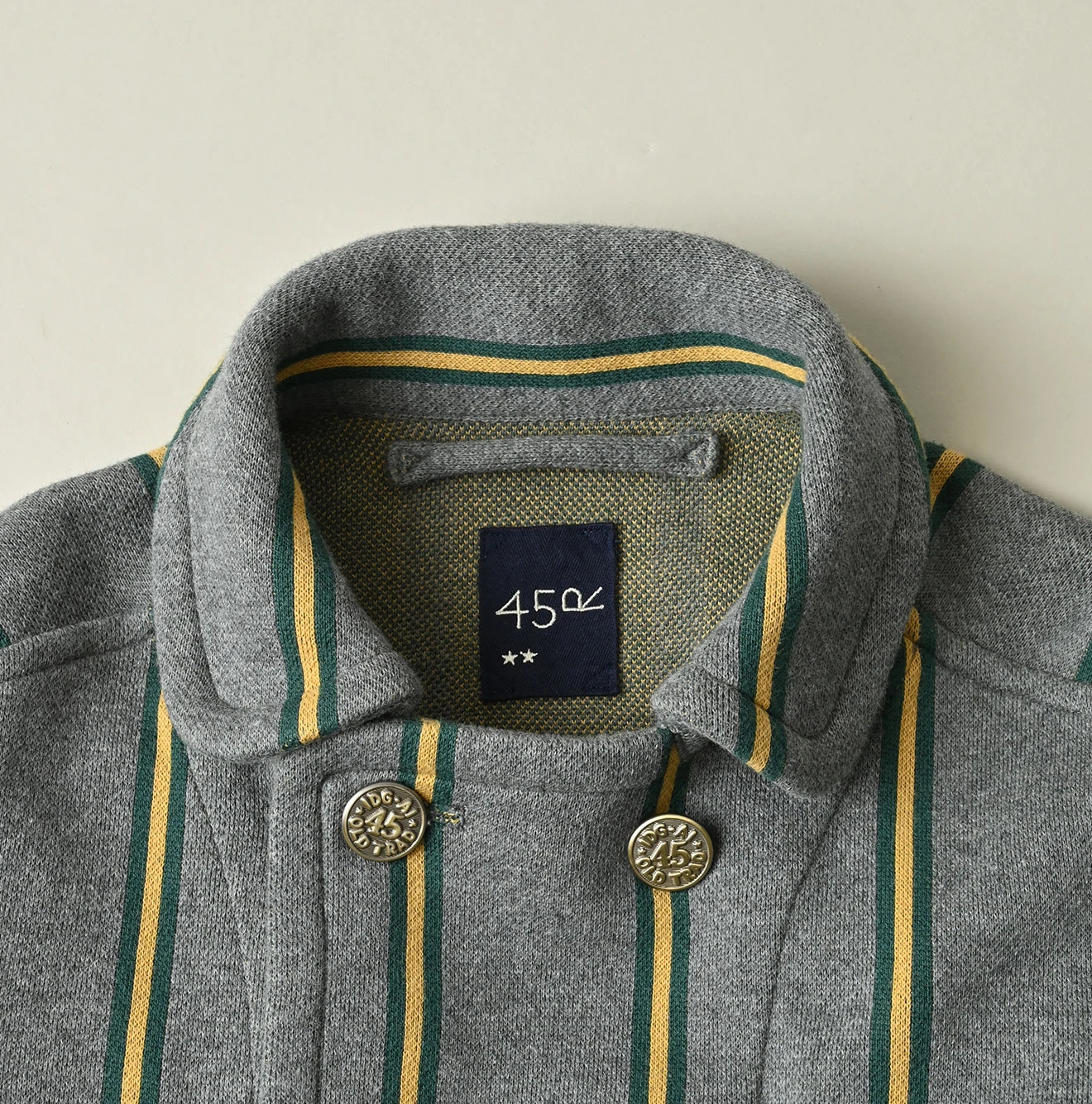 45R(フォーティファイブアール) |ジャージレジメンジャカードのアニーダブルジャケット