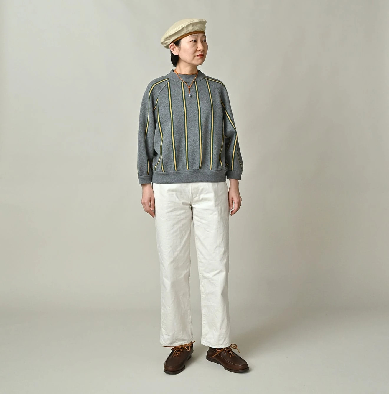 ジェイダ ドルマンスウェット　今週で終了ʔ༄ 45R GYDA （BLK HILLSドルマンスウェットTOPS BEVERLY トップス