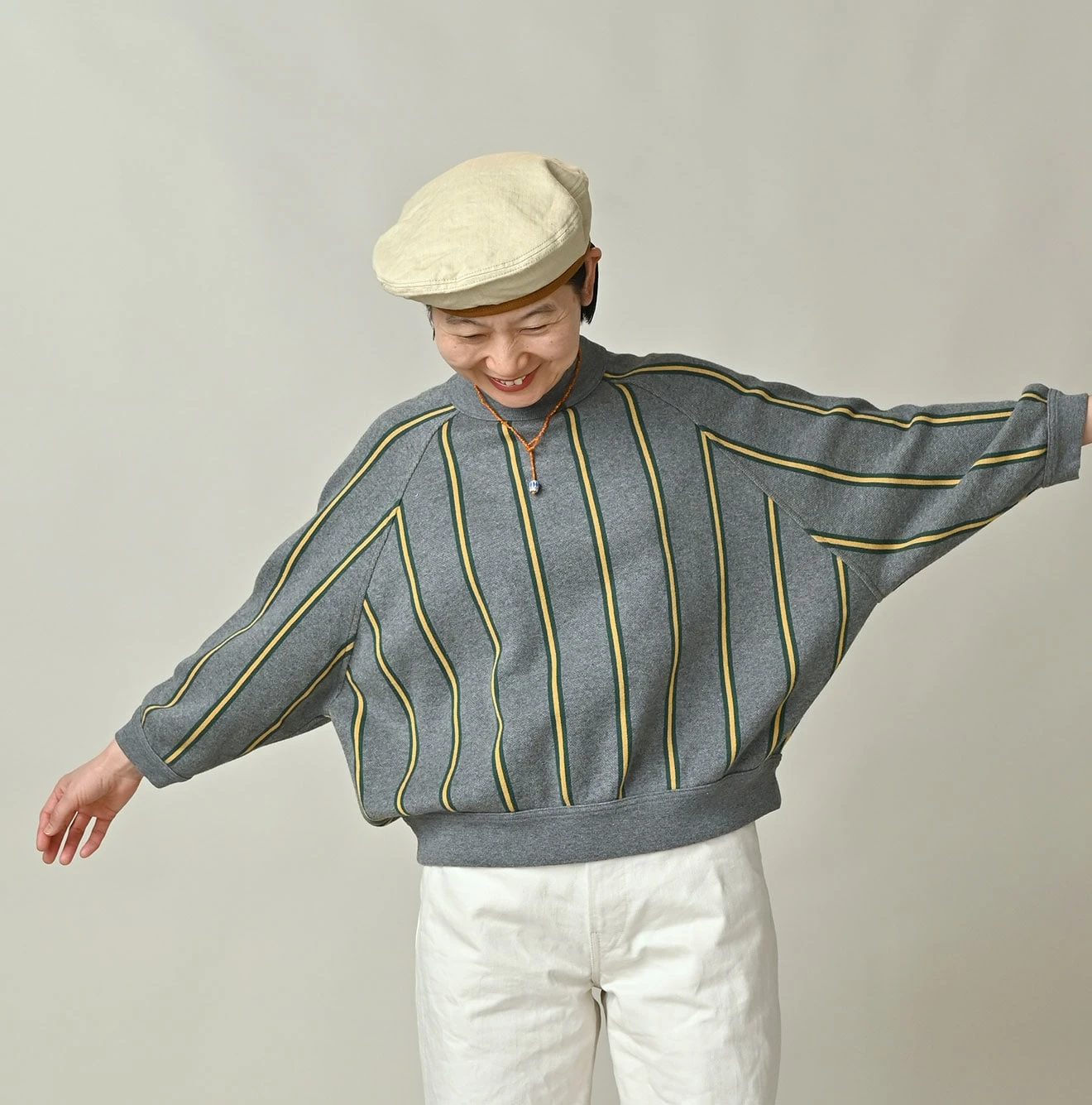 45R ドルマンスウェット　今週で終了ʔ༄ （BLK HILLSドルマンスウェットTOPS BEVERLY GYDA ジェイダ トップス