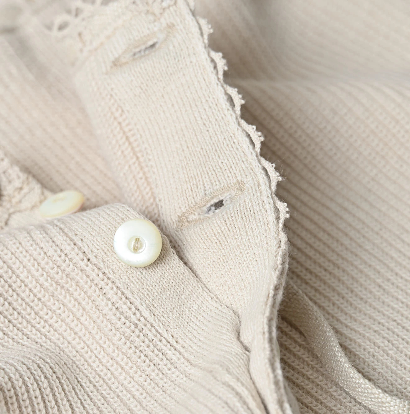 45R（フォーティファイブアール）| リブニットソーのキャミソール Vest