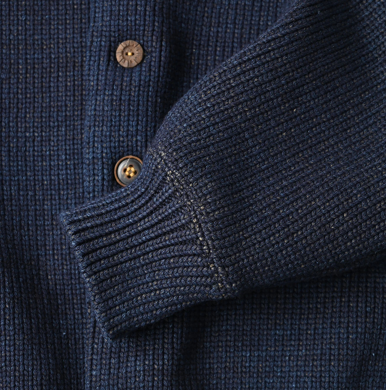 45R(フォーティファイブアール) |インディゴニットのパフカーディガン