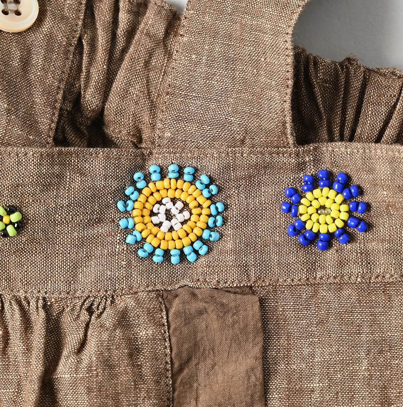 45R（フォーティファイブアール）| インドリネンビーズ刺繍の
