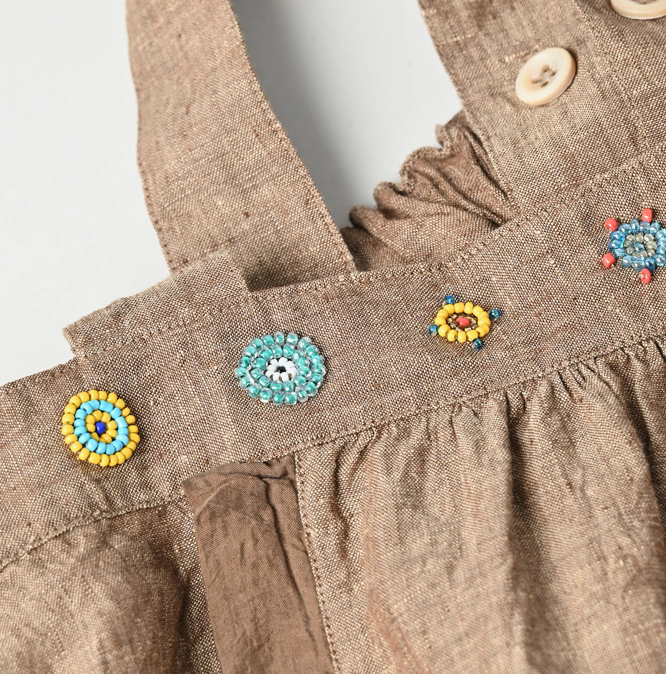 45R（フォーティファイブアール）| インドリネンビーズ刺繍の