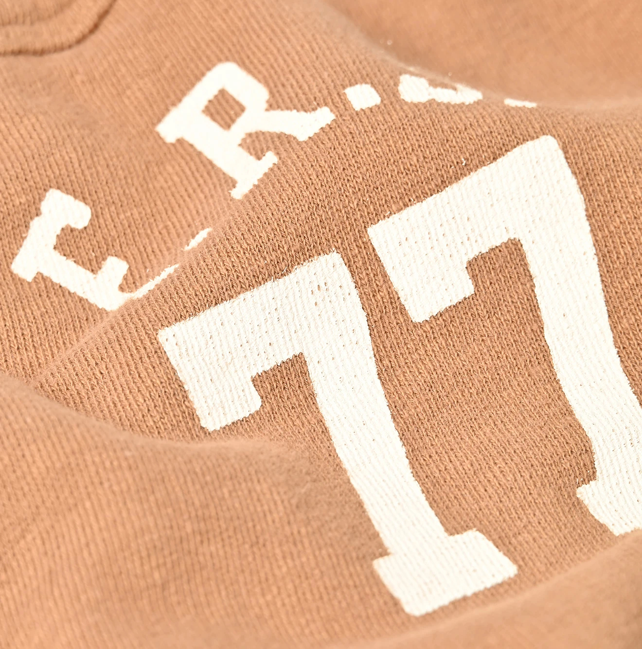 45R(フォーティファイブアール) |ガーゼ裏毛ロゴプリントのスカート