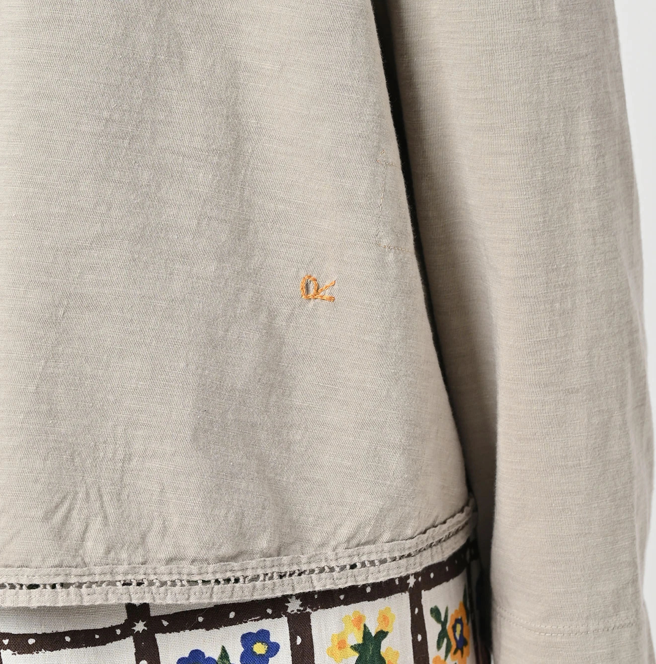 45R(フォーティファイブアール) |スーピマ天竺のフレアTシャツ