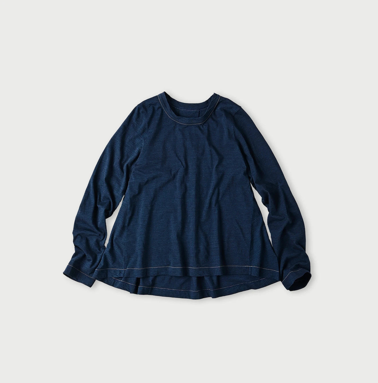 45R（フォーティファイブアール）| スーピマ天竺のフレアTシャツ