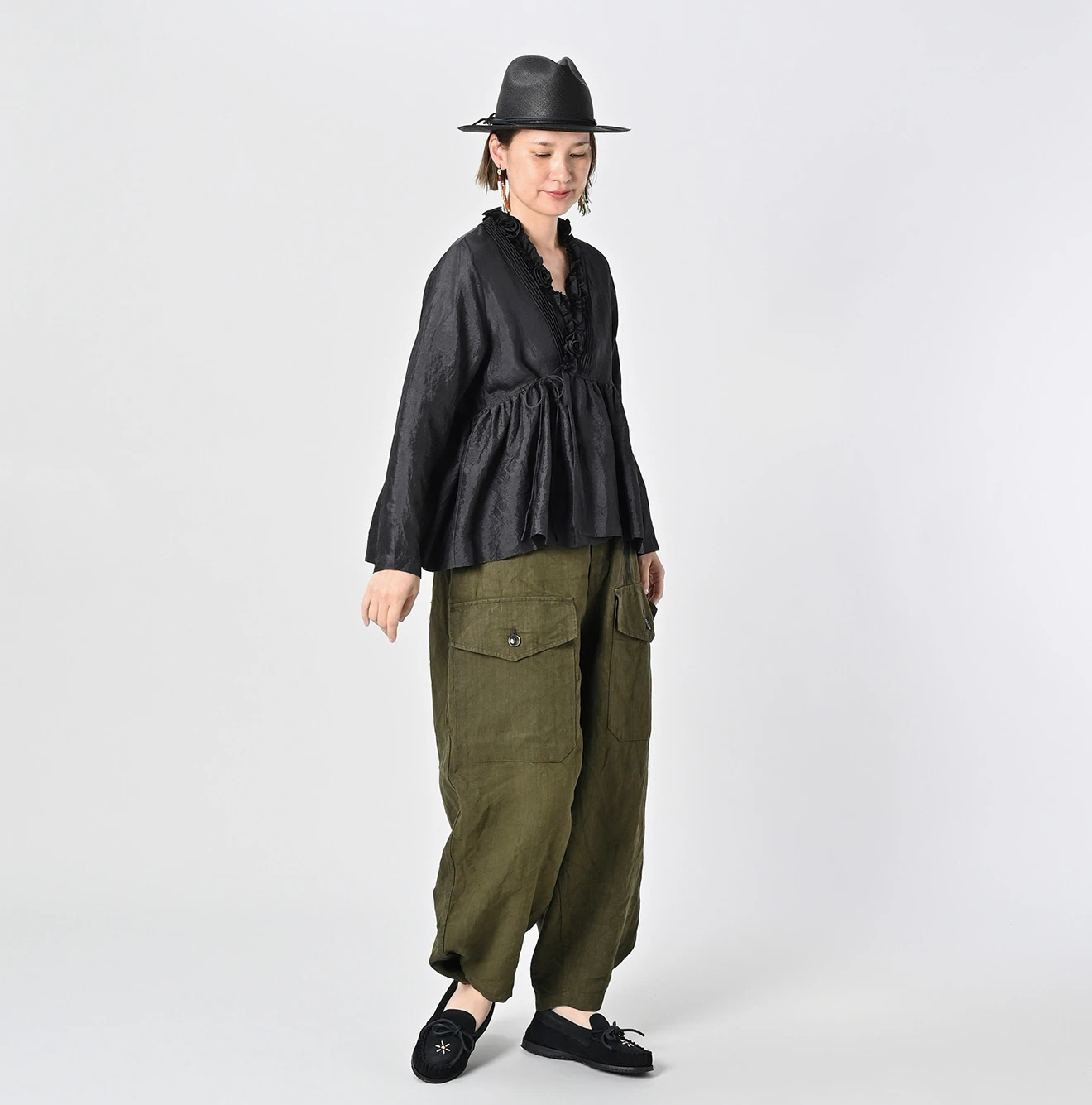 45R（フォーティファイブアール）| インドシルクのカシュクール Blouse