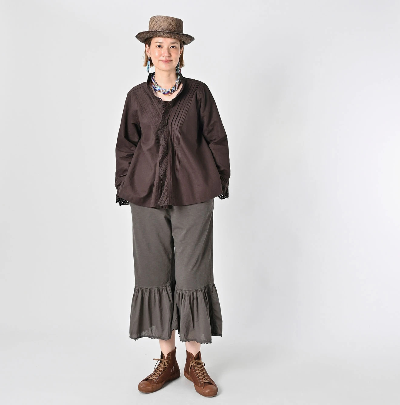45R（フォーティファイブアール）| 綿麻シャンブレーのカシュクール