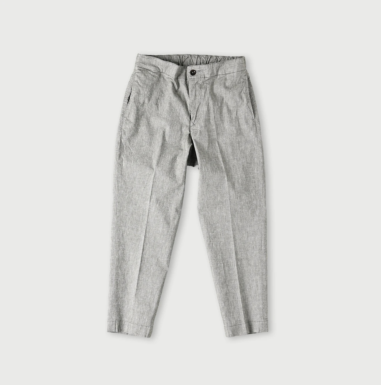 45R(フォーティファイブアール) |綿麻オックスストレッチのサブリナスラックス