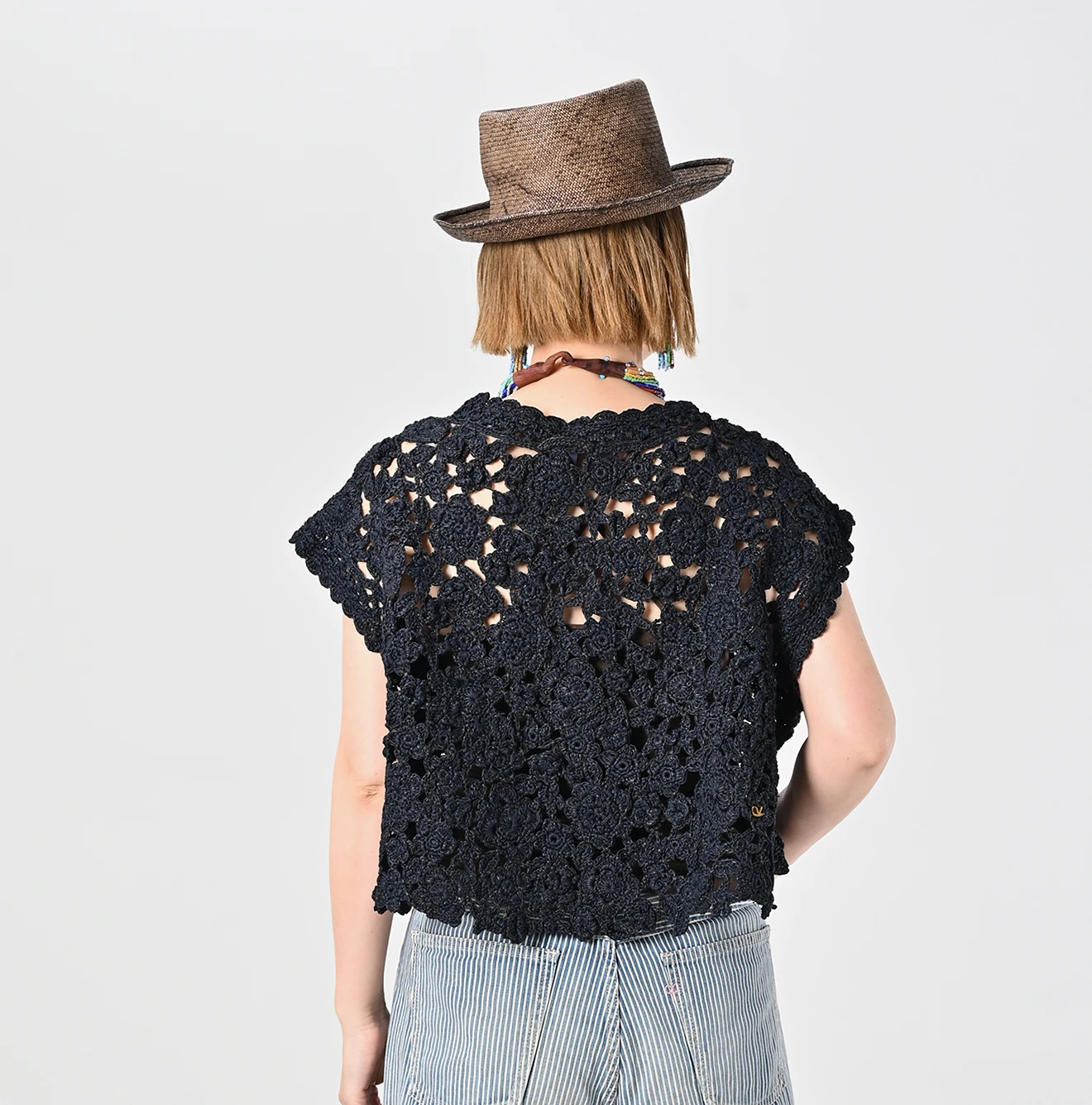 45R(フォーティファイブアール) |和紙かぎ針フラワーのボレロ