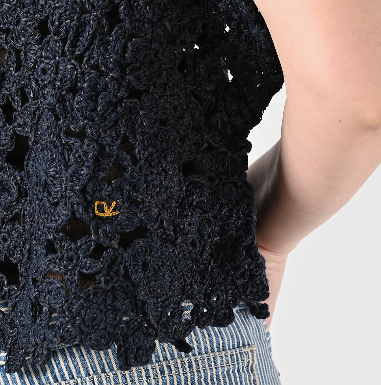 45R(フォーティファイブアール) |和紙かぎ針フラワーのボレロ